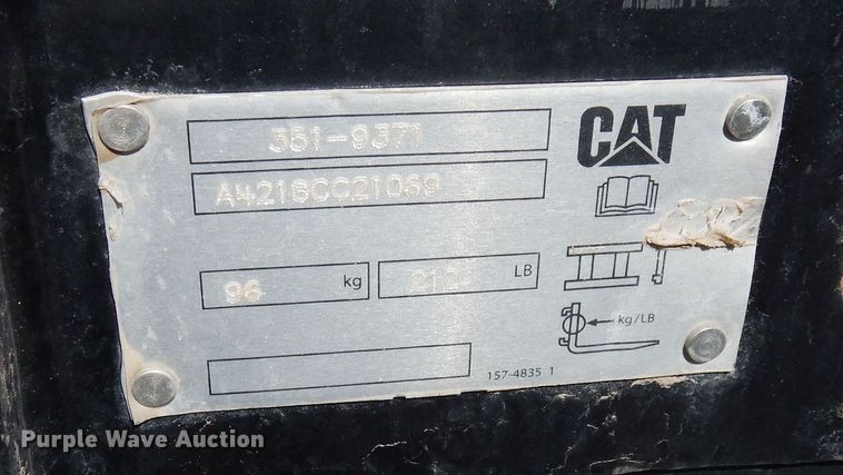 image for item DN6305 2016 Caterpillar 289D  tracked skid steer loader