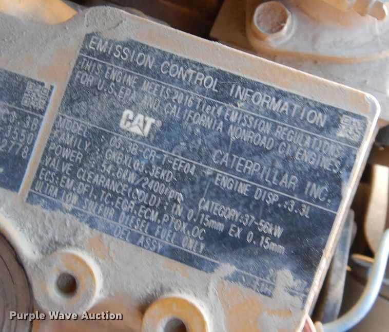 image for item DN6305 2016 Caterpillar 289D  tracked skid steer loader