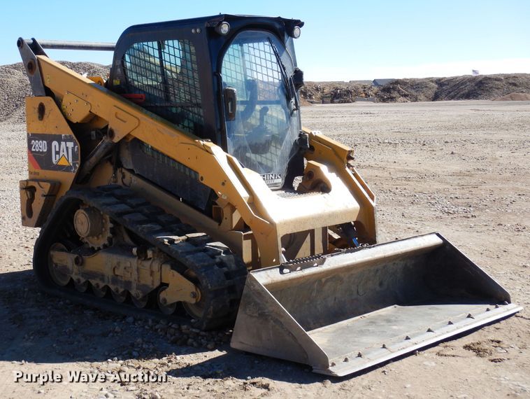 image for item DN6306 2016 Caterpillar 289D  tracked skid steer loader
