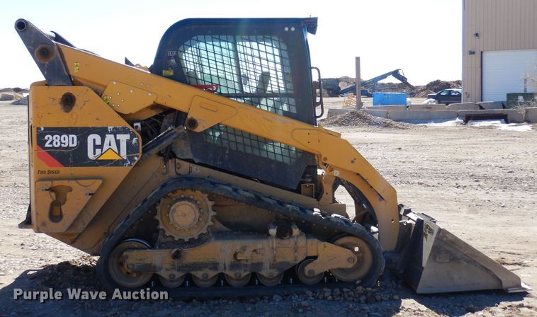 image for item DN6306 2016 Caterpillar 289D  tracked skid steer loader