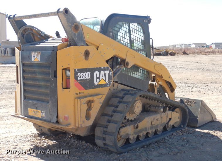 image for item DN6306 2016 Caterpillar 289D  tracked skid steer loader