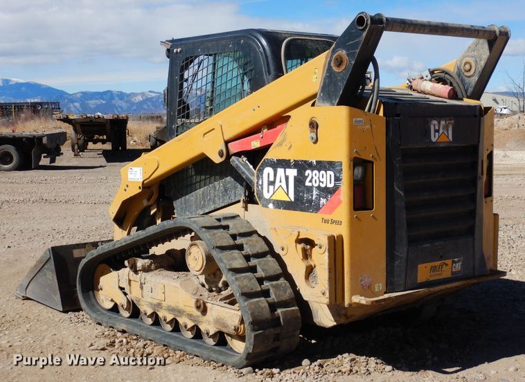 image for item DN6306 2016 Caterpillar 289D  tracked skid steer loader