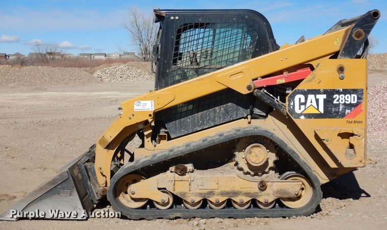 image for item DN6306 2016 Caterpillar 289D  tracked skid steer loader