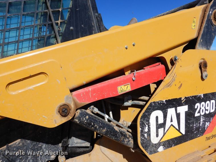 image for item DN6306 2016 Caterpillar 289D  tracked skid steer loader