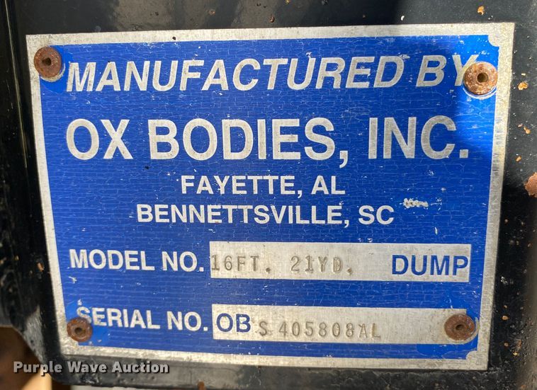 image for item DN8190 2005 Mack CV713  dump truck