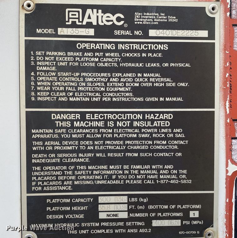 image for item DN8218 2001 Ford F550 Super Duty  bucket truck