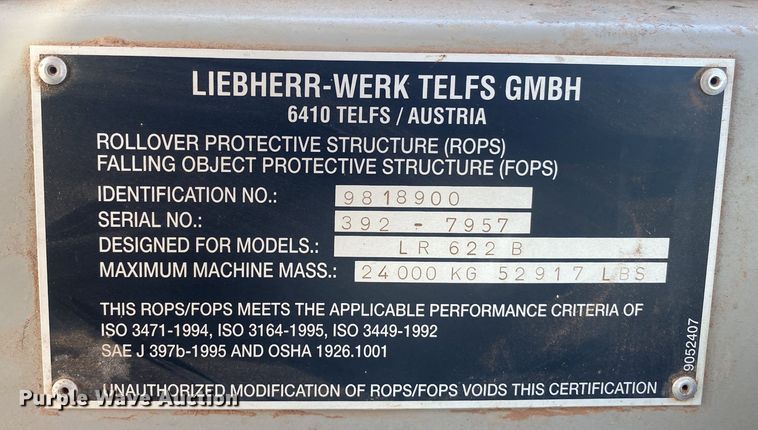 image for item DN8248 2006 John Deere 655C Series II  track loader