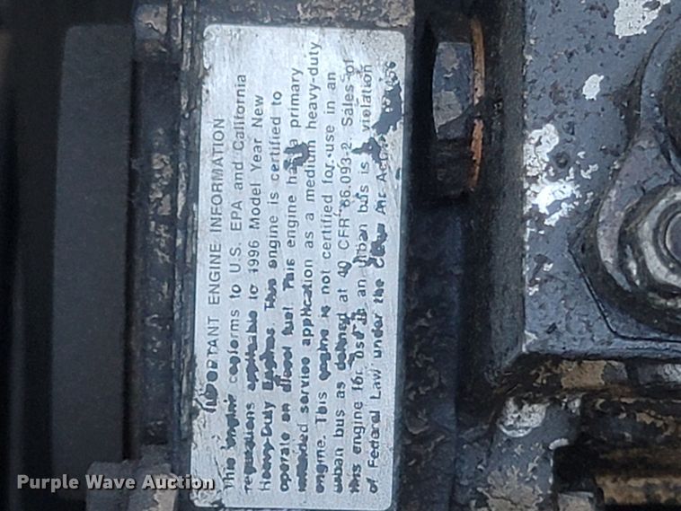 image for item DO1486 1995 Ford F800  dump truck