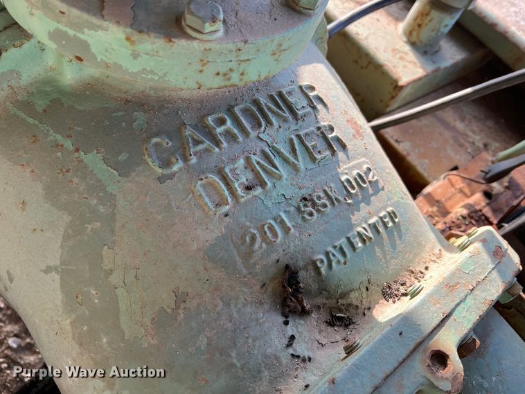 image for item DO2175 1975 Gardner Denver  air compressor