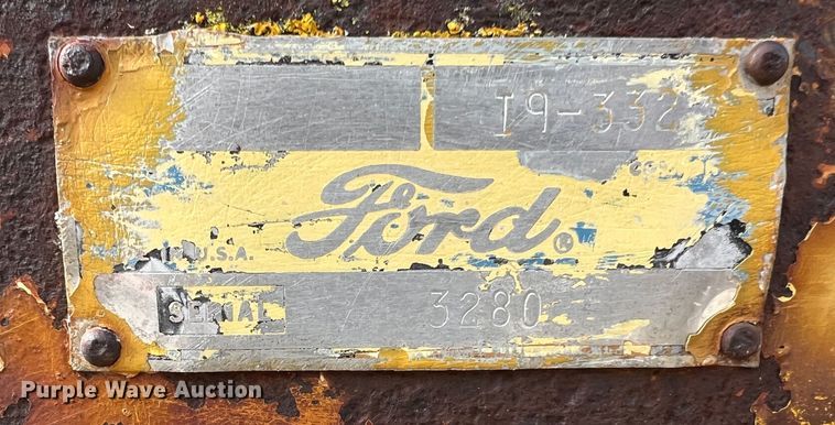 image for item DO2179 Ford  backhoe