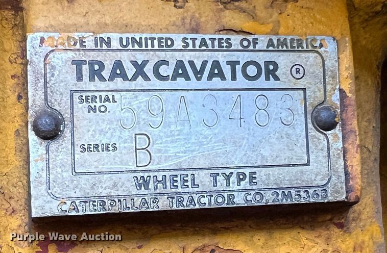 image for item DO2180 1964 Caterpillar 922B  wheel loader