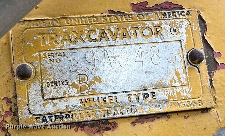 image for item DO2180 1964 Caterpillar 922B  wheel loader