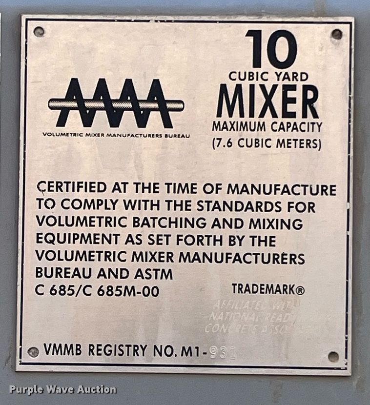 image for item DO3790 2007 Peterbilt 340  volumetric ready mix truck