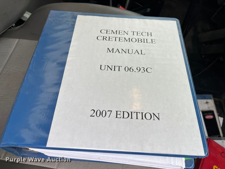 image for item DO3790 2007 Peterbilt 340  volumetric ready mix truck