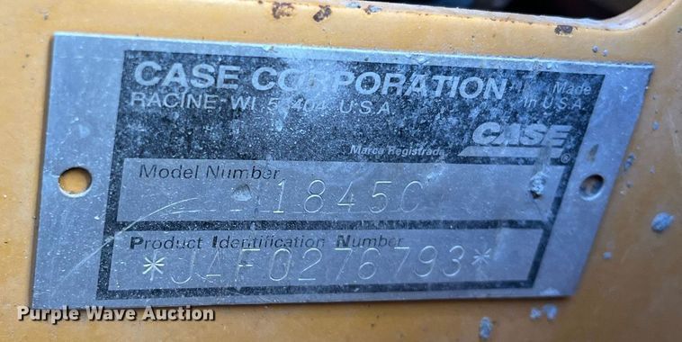 image for item DO3792 1999 Case 1845C  skid steer loader