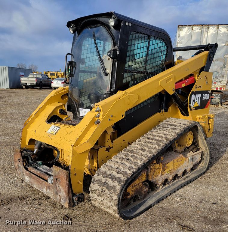 image for item DO4177 2015 Caterpillar 289D  tracked skid steer loader