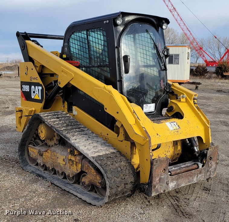 image for item DO4177 2015 Caterpillar 289D  tracked skid steer loader