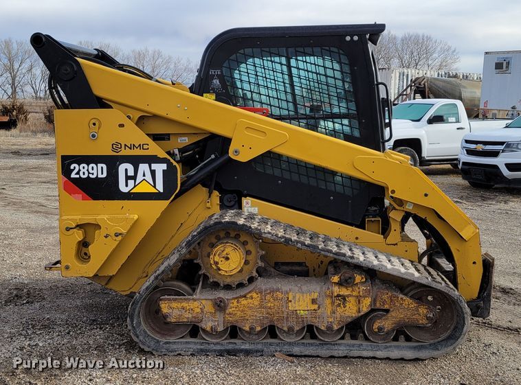 image for item DO4177 2015 Caterpillar 289D  tracked skid steer loader