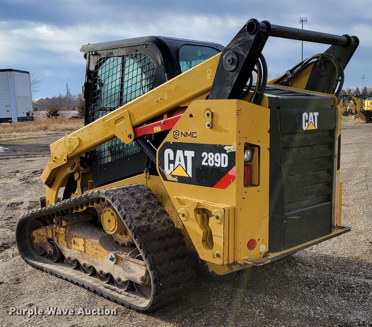 image for item DO4177 2015 Caterpillar 289D  tracked skid steer loader