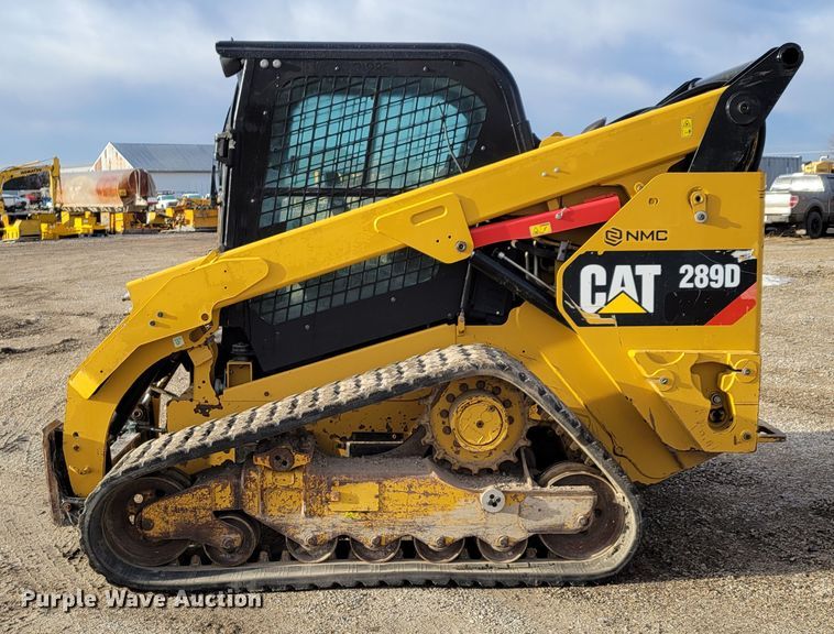 image for item DO4177 2015 Caterpillar 289D  tracked skid steer loader