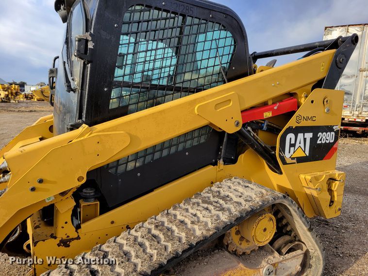 image for item DO4177 2015 Caterpillar 289D  tracked skid steer loader