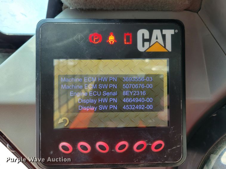 image for item DO4177 2015 Caterpillar 289D  tracked skid steer loader