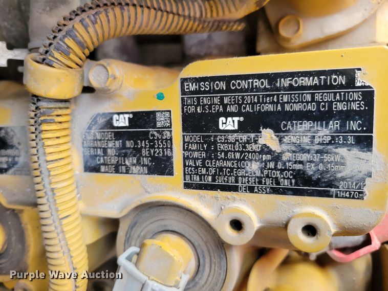 image for item DO4177 2015 Caterpillar 289D  tracked skid steer loader