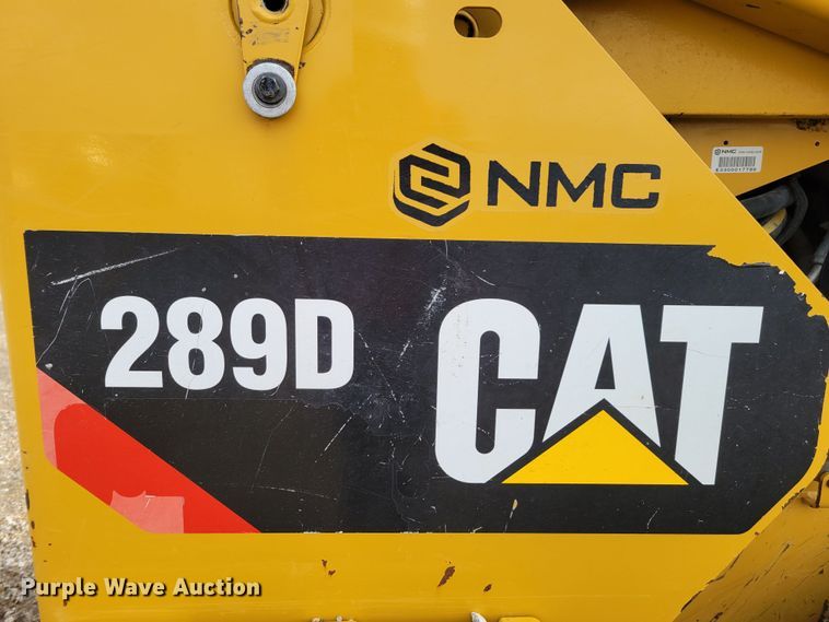 image for item DO4177 2015 Caterpillar 289D  tracked skid steer loader