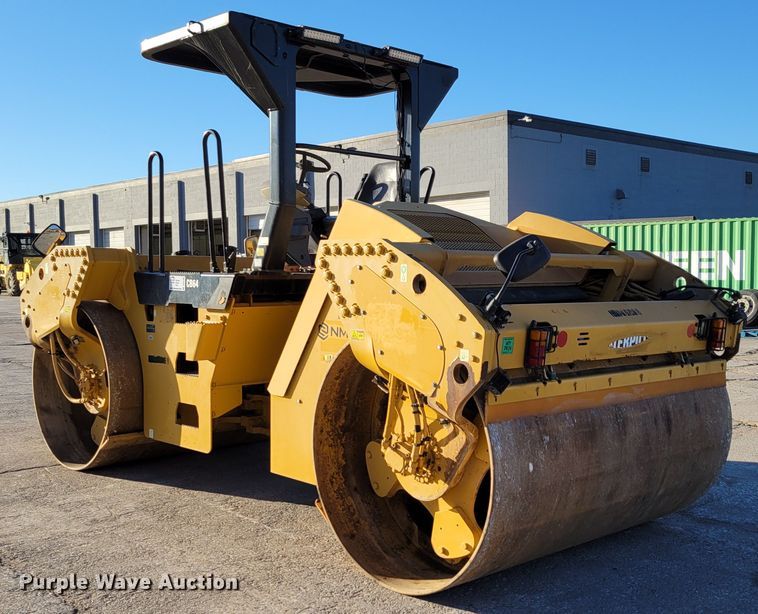 image for item DO4185 2012 Caterpillar CB-64  double drum vibratory roller