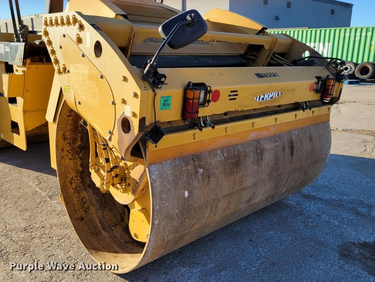image for item DO4185 2012 Caterpillar CB-64  double drum vibratory roller