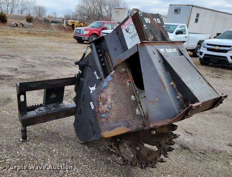 image for item DO4187 Bobcat WS18  skid steer rock saw