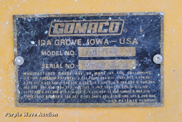 image for item DO4188 1994 Gomaco GT3600  slipform paver