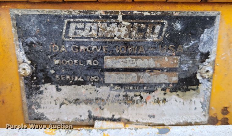 image for item DO4188 1994 Gomaco GT3600  slipform paver