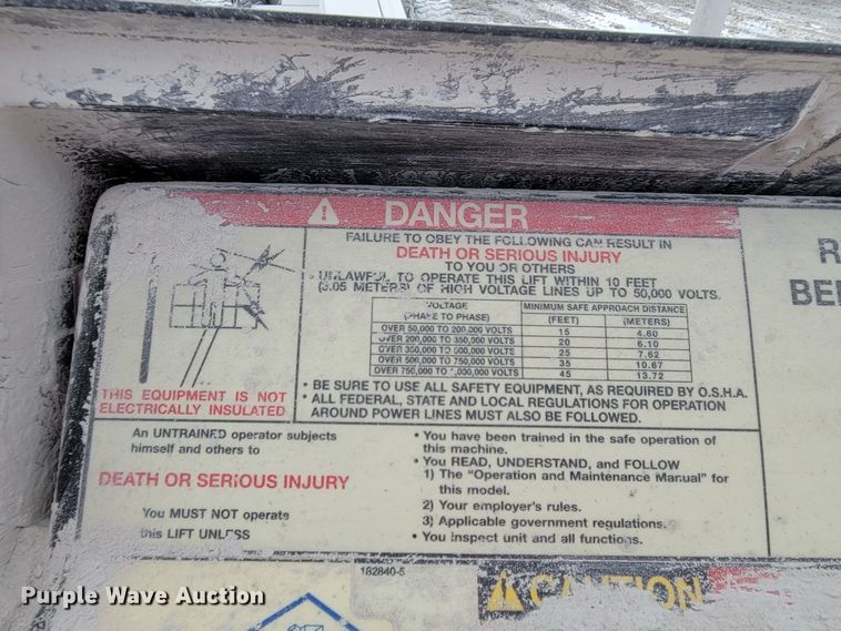 image for item DO4191 Terex EB85  boom lift