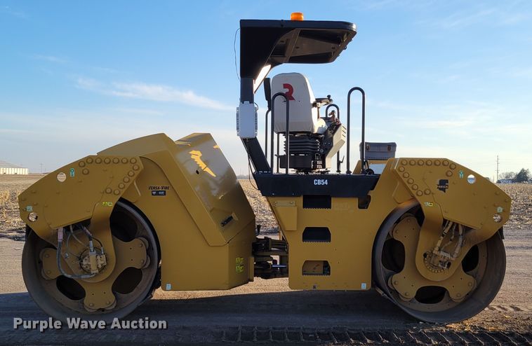 image for item DO4201 2012 Caterpillar CB-54  double drum vibratory roller