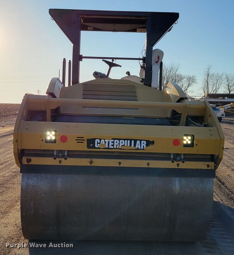 image for item DO4201 2012 Caterpillar CB-54  double drum vibratory roller