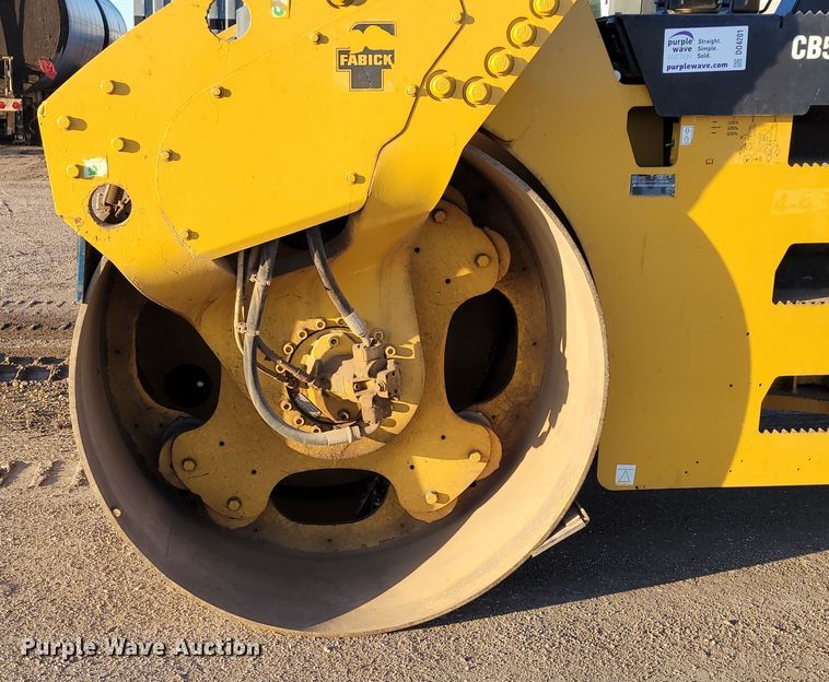 image for item DO4201 2012 Caterpillar CB-54  double drum vibratory roller