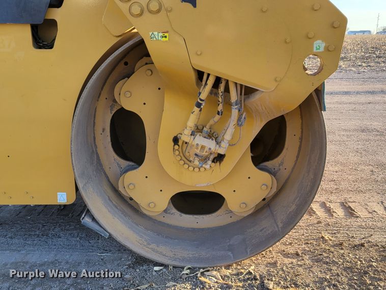 image for item DO4201 2012 Caterpillar CB-54  double drum vibratory roller