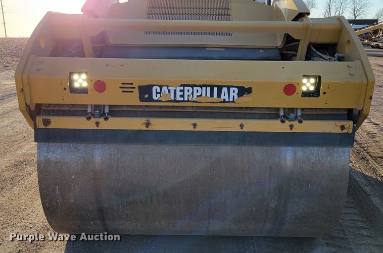 image for item DO4201 2012 Caterpillar CB-54  double drum vibratory roller