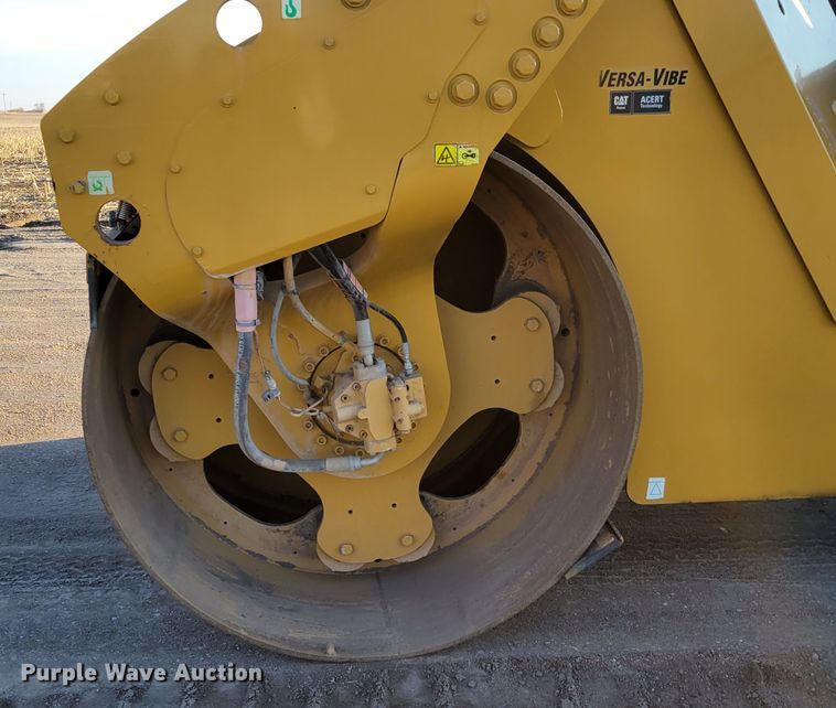 image for item DO4201 2012 Caterpillar CB-54  double drum vibratory roller