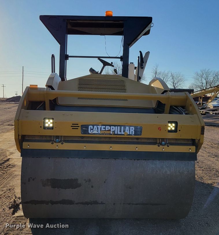 image for item DO4202 2010 Caterpillar CB-54  double drum vibratory roller