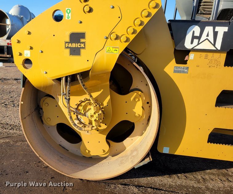 image for item DO4202 2010 Caterpillar CB-54  double drum vibratory roller