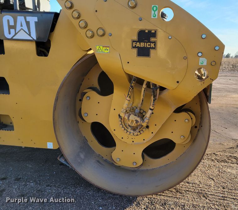 image for item DO4202 2010 Caterpillar CB-54  double drum vibratory roller