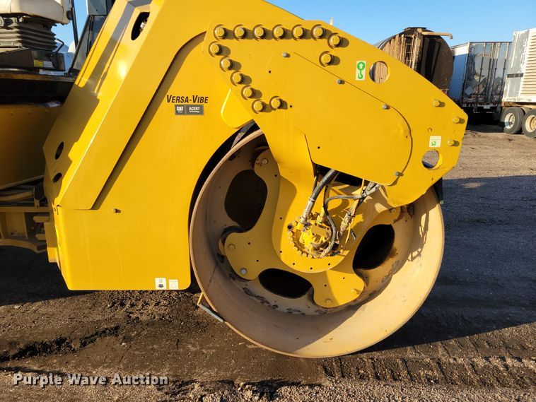 image for item DO4202 2010 Caterpillar CB-54  double drum vibratory roller