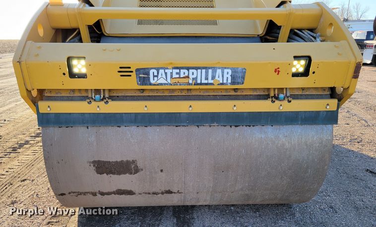 image for item DO4202 2010 Caterpillar CB-54  double drum vibratory roller