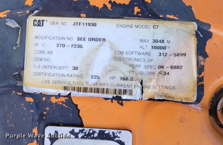 image for item DO4203 2009 Roadtec RP195  paver