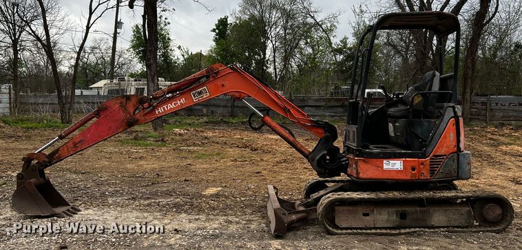 image for item DQ1996 Hitachi ZX35UNA-2  mini excavator