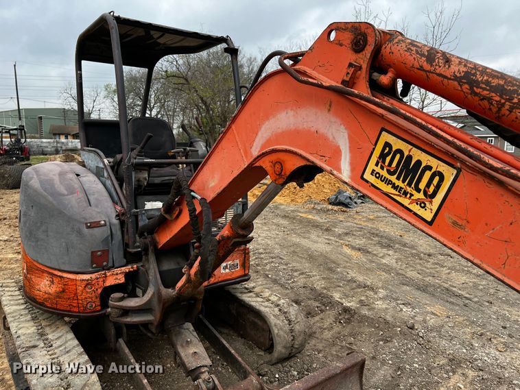 image for item DQ1996 Hitachi ZX35UNA-2  mini excavator