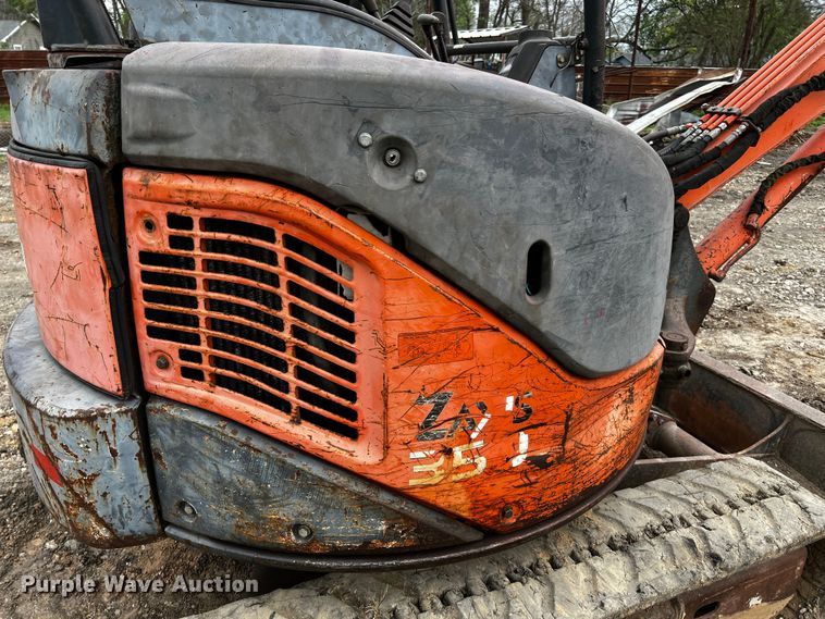 image for item DQ1996 Hitachi ZX35UNA-2  mini excavator