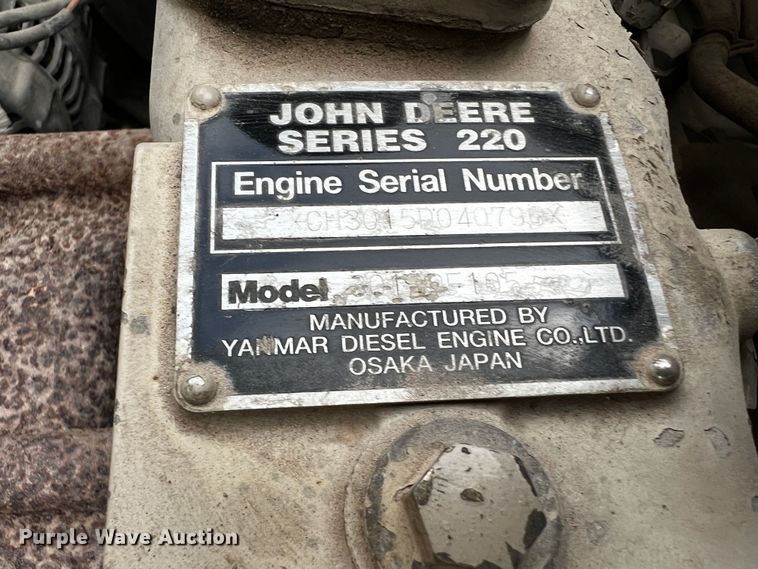 image for item DQ1996 Hitachi ZX35UNA-2  mini excavator